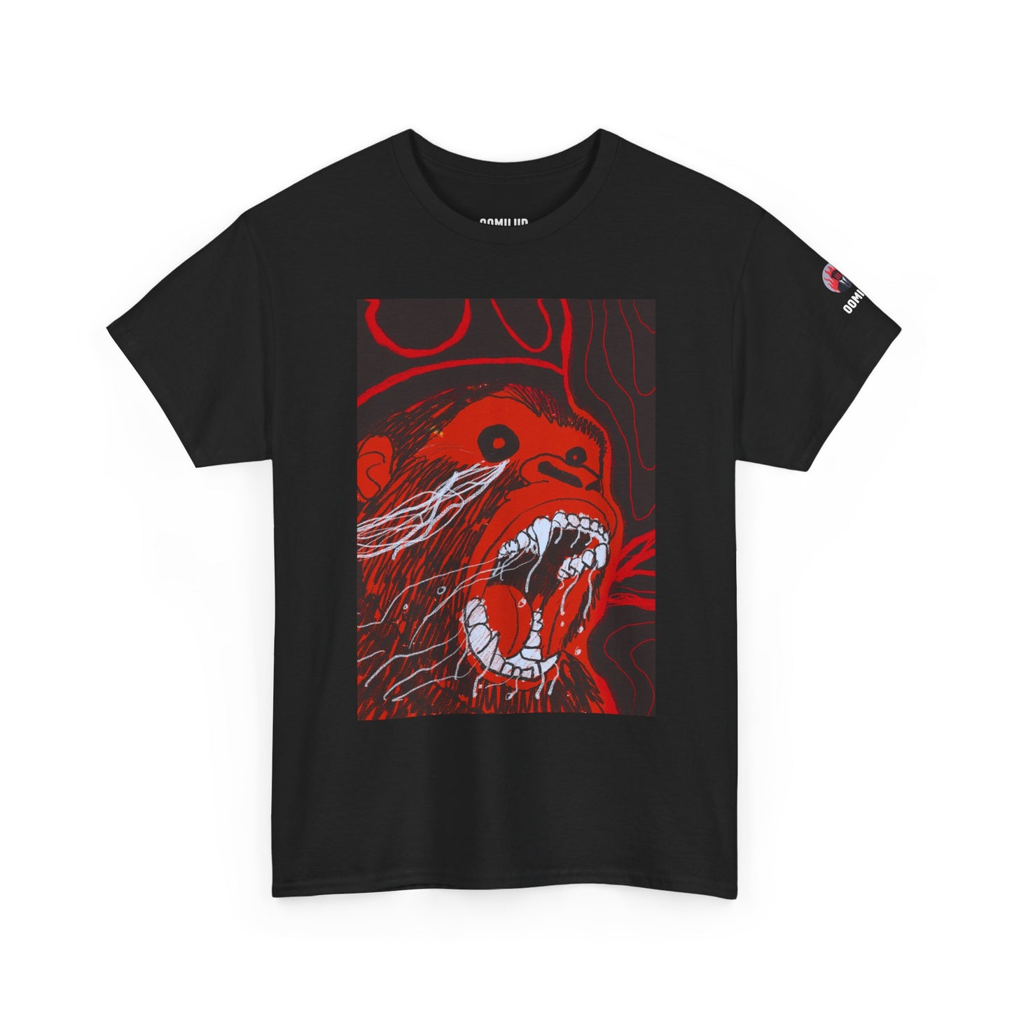 Catarsis — Red Screaming Ape Illustration