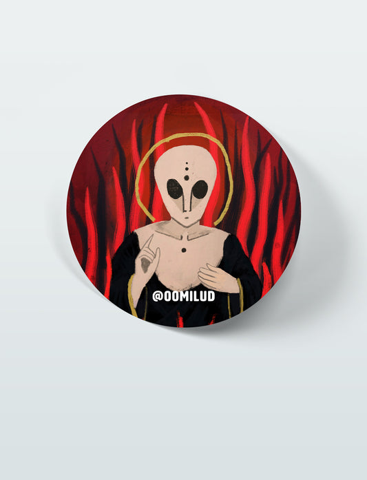 Reino perdido - Sticker 7x7cm