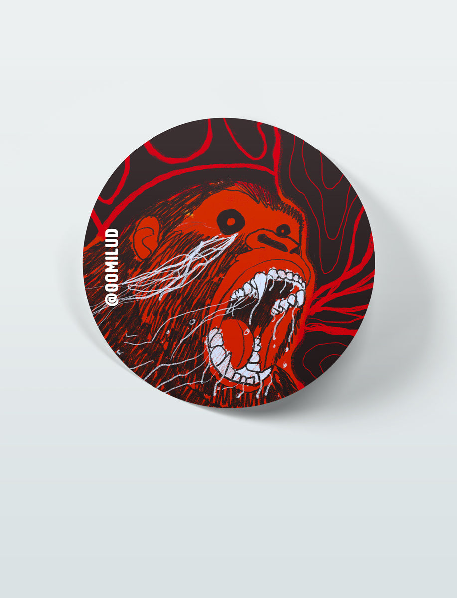 Catarsis - Sticker 7x7cm