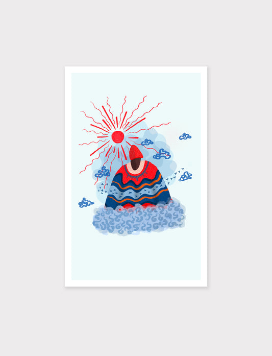 Deep Breathing - Print