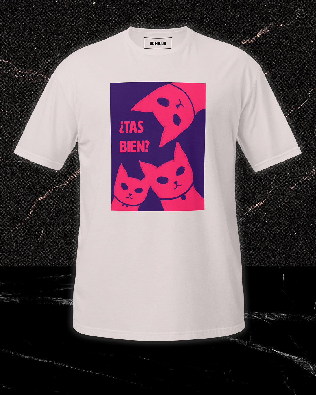 ¿Tas bien? Camiseta de manga corta unisex