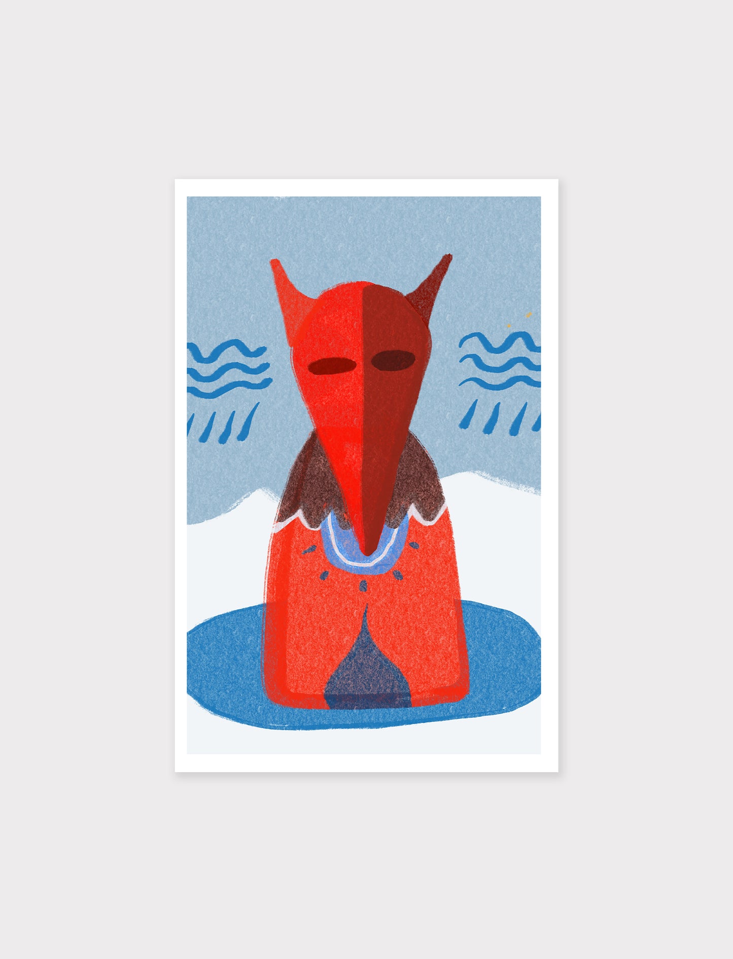 Totem de templanza y asimilación - Print